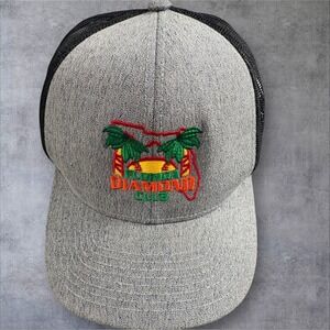 NWOT Marucci Florida Diamond Club Trucker Hat Gray Black OSFA Baseball Scout Cap